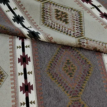 rustic cabin scene tapestry Apache Stone fabric product - image rustic cabin scene tapestry Apache Stone fabric